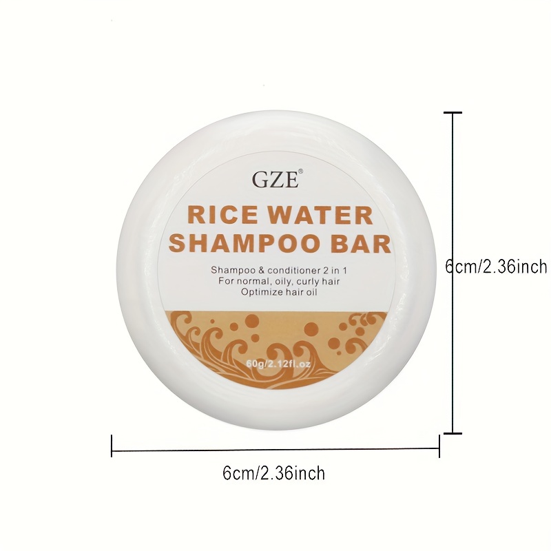 GZE 쌀 물 샴푸 바 비누 및 쌀 생 펄프 헤어 강화 - Bar Soap Shampoo Solid 리뷰 및 가격