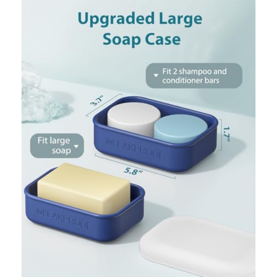 누수 방지 여행용 비누 케이스, 고체 샴푸 바 홀더,  - Bar Soap Shampoo Solid 리뷰 및 가격