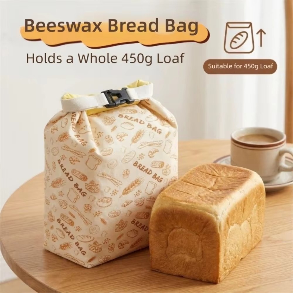 재사용 가능한 밀랍 빵 보관 가방, 면 소재 사워도우  - Beeswax Food Cover 리뷰 및 가격