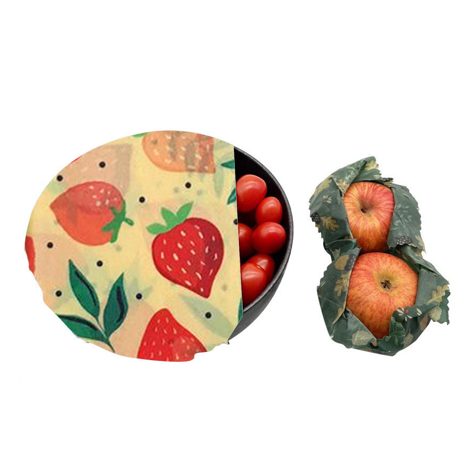 4x 밀랍 식품 포장지(지속 가능한 생분해성 식품 덮개 - Beeswax Food Cover 리뷰 및 가격