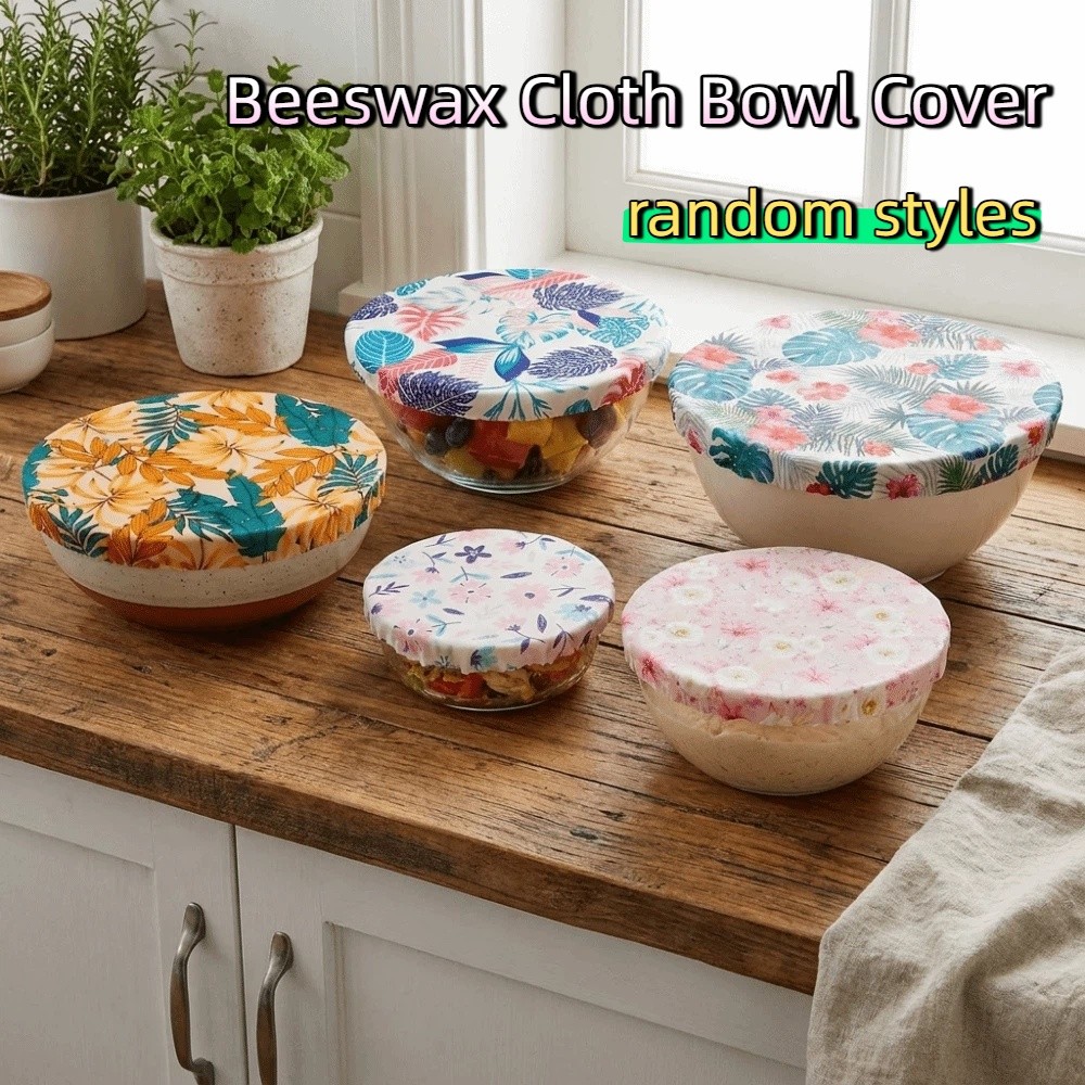 방진 밀랍 천 그릇 덮개 탄성 가장자리 세탁 가능한 면 - Beeswax Food Cover 리뷰 및 가격
